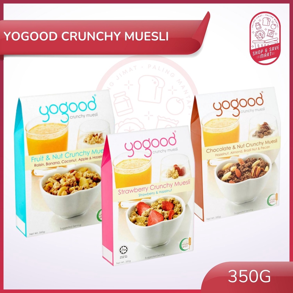 Yogood Crunchy Muesli G Flavor Strawberry Fruit Nut