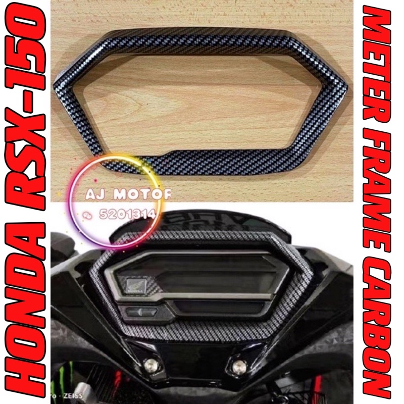 RSX150 WINNER X METER COVER FRAME CARBON HONDA RSX 150 BODY COVER SET