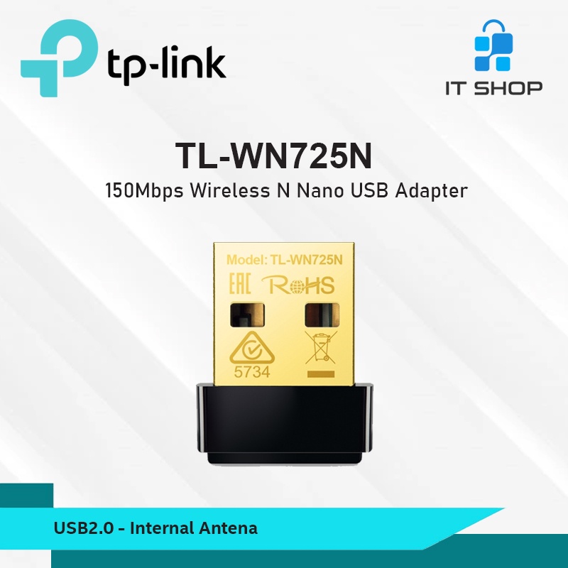 Tp Link TL WN725N 150Mbps Wireless N Nano USB Adapter Shopee Malaysia