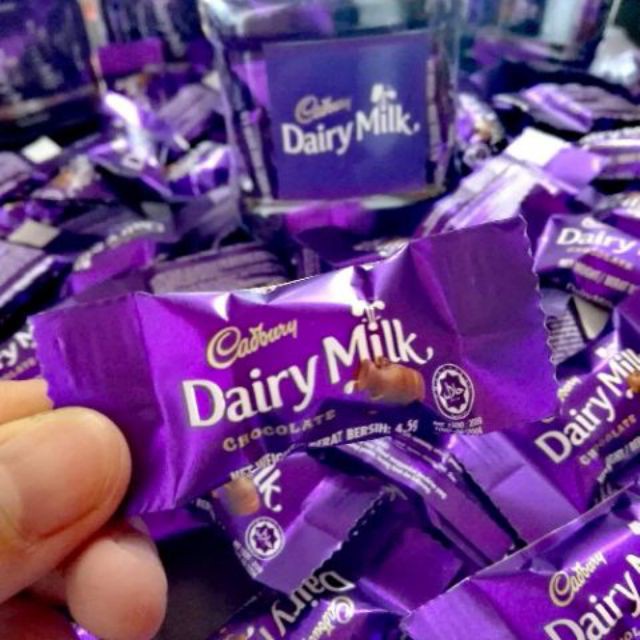 Cadburry Dairy Milk Chocolate Cadbury Mini Bites Bar G Pcs Coklat