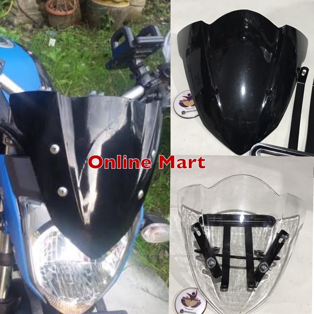 Visor Byson Ninja Model Plus Bracket Plus Bracket Plate No Shopee