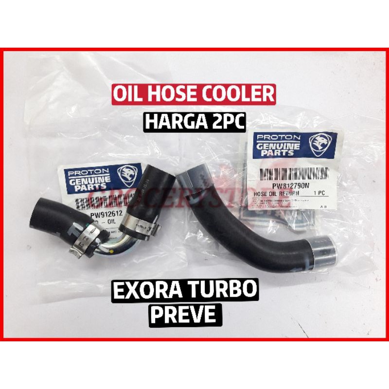 Oil Hose Cooler Turbo Proton Exora Turbo Bold Preve Original Pw