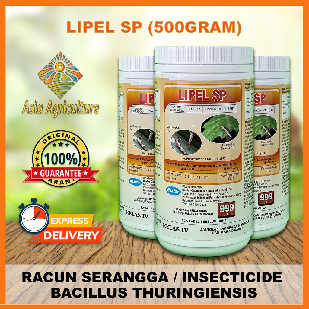 ASIA AGRICULTURE LIPEL SP 500G RACUN SERANGGA INSECTICIDE Shopee Malaysia