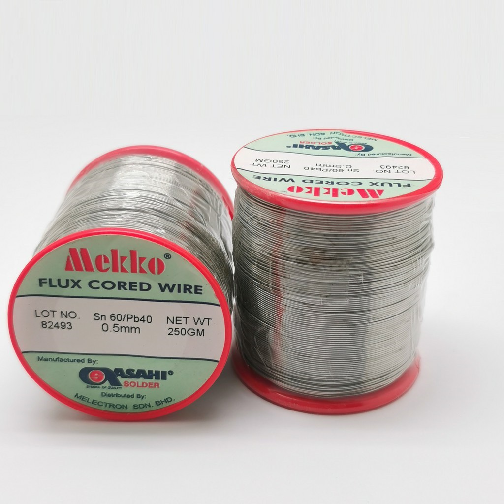 Mekko Asahi Flux Wire 250g Solder Lead Shopee Malaysia