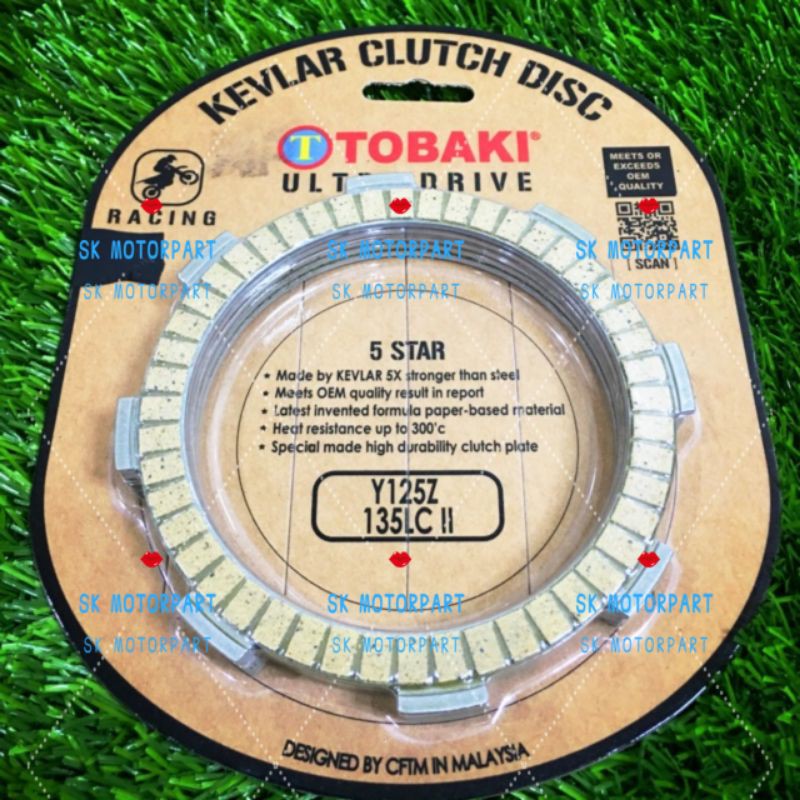 Racing Clutch Plate Set Tobaki Shopee Malaysia