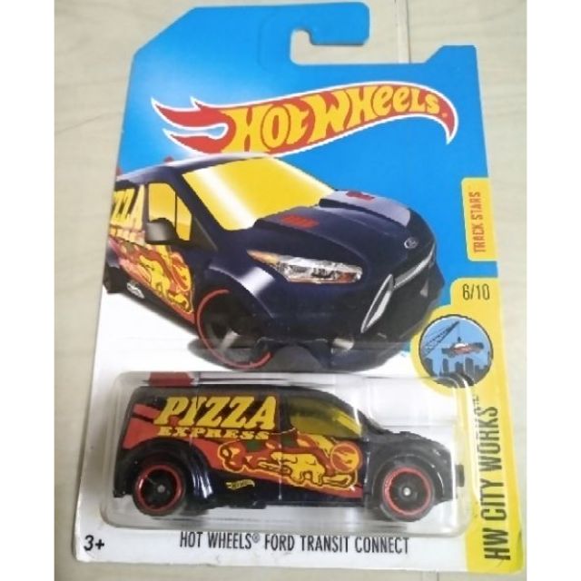 Hot Wheels Ford Transit Connect PIZZA RTH 2017 Regular Treasure Hunt Shopee Malaysia
