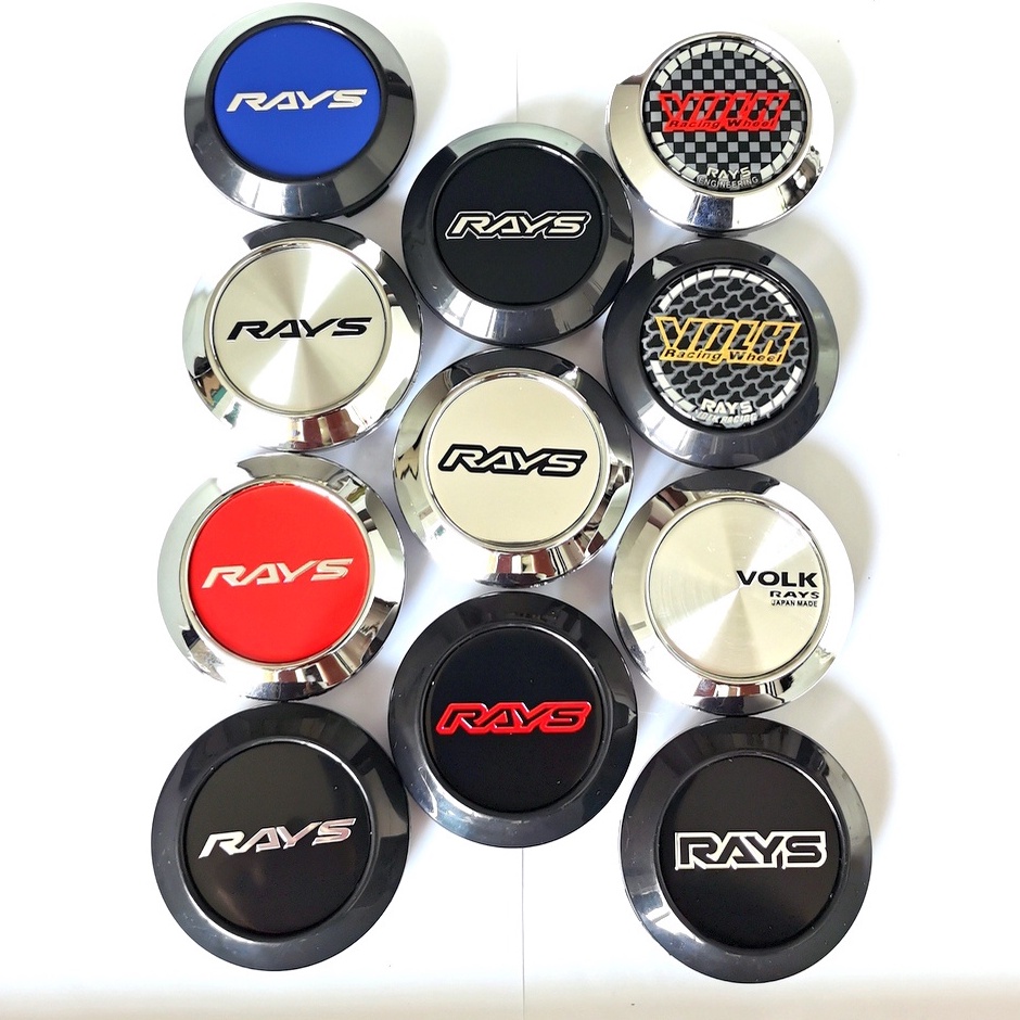 4pcs 68mm Car Sport Rim Wheel Cap VOLK RACING RAYS Volk Racing Rays