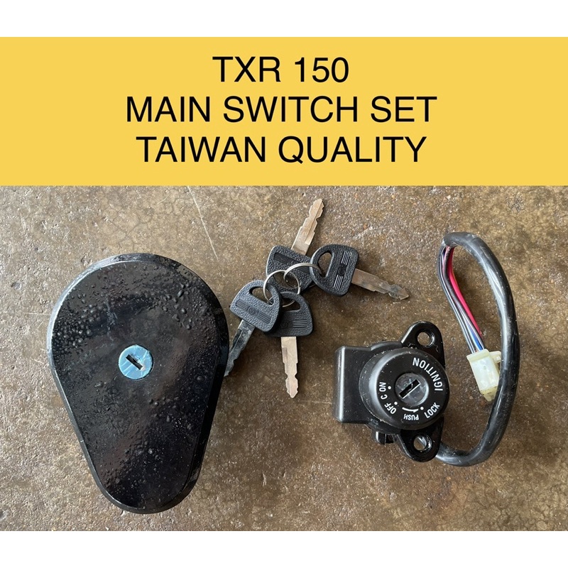 Txr Main Switch Start Set Kunci Start Set Oem Taiwan Quality For Txr