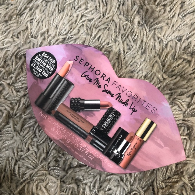 Nude Series Lipstick SEPHORA FAVORITE Shopee Malaysia