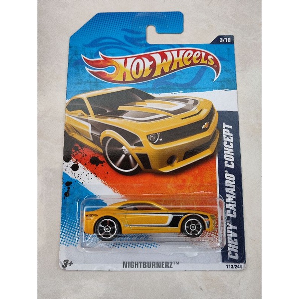 Hot Wheels Chevy Camaro Concept Shopee Malaysia