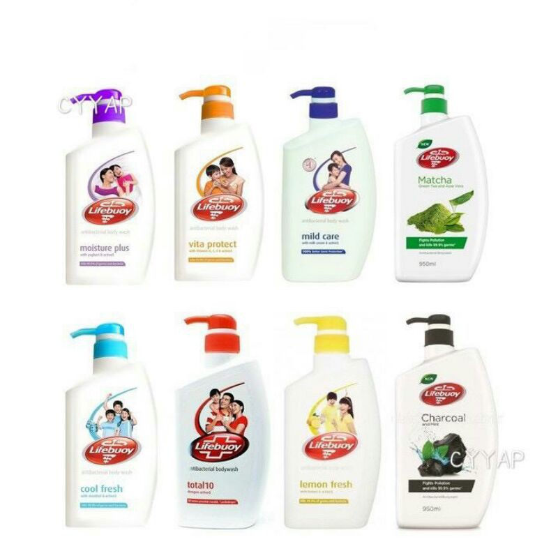 Lifebuoy Shower Gel Body Wash 950ml Shopee Malaysia