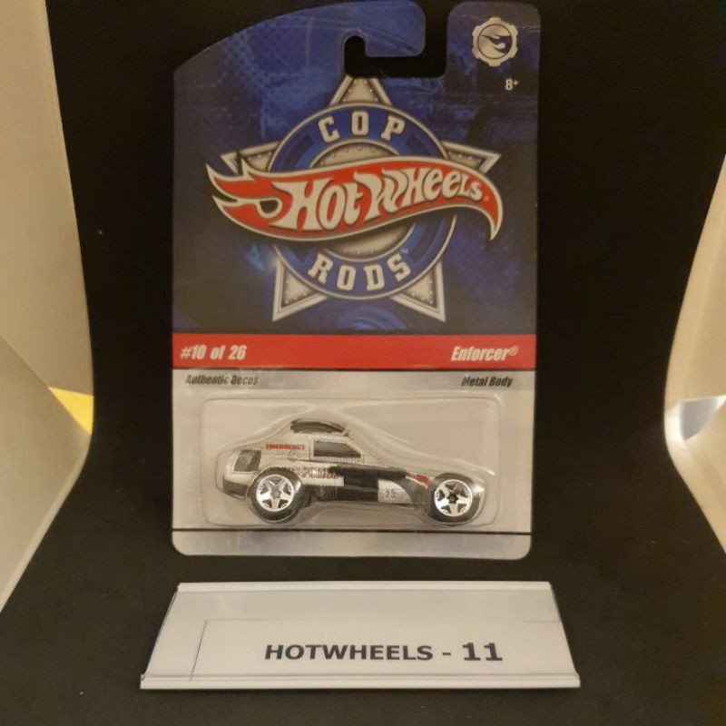 HOT WHEELS COP RODS ENFORCER NON MINT CARD Shopee Malaysia