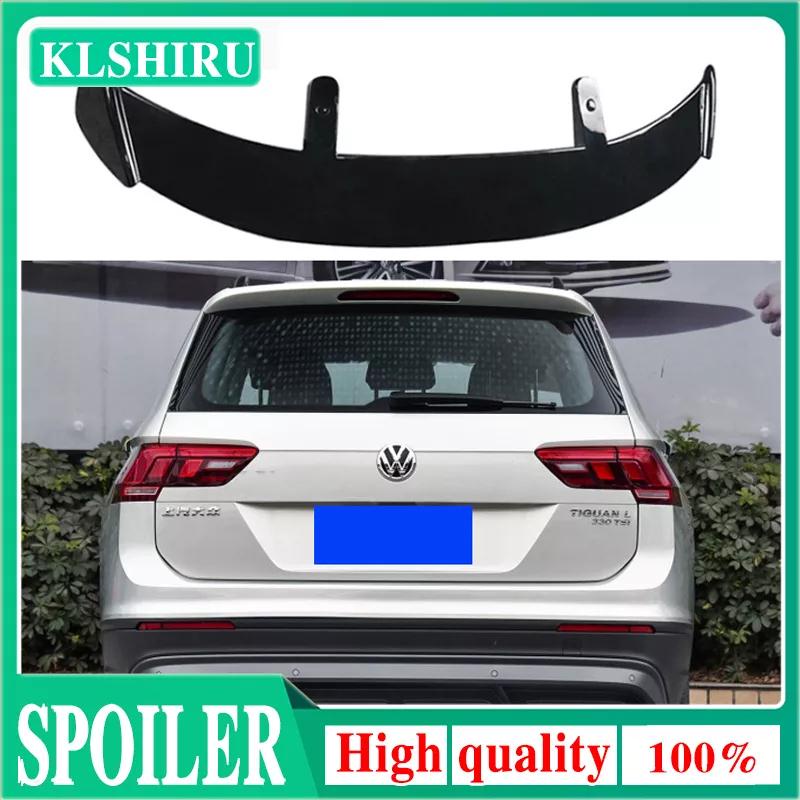 Use For Vw Tiguan Spoiler Abs Plastic Carbon Fiber Look