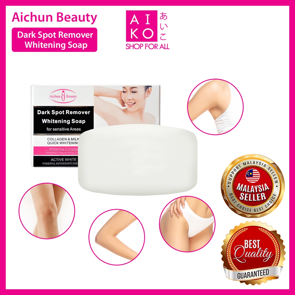 Aiko Aichun Beauty Dark Spot Remover Whitening Soap G Shopee Malaysia