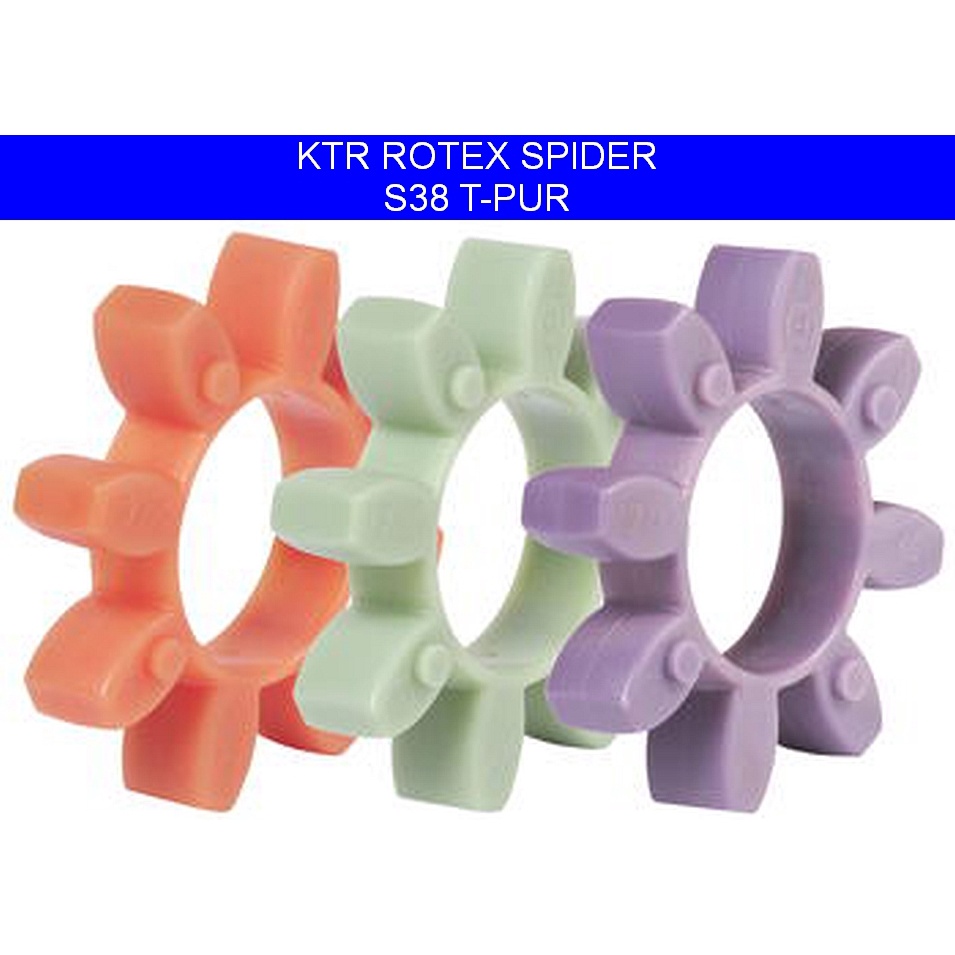 KTR Coupling Rotex 38 Spider Element Flexible Jaw Coupling GR