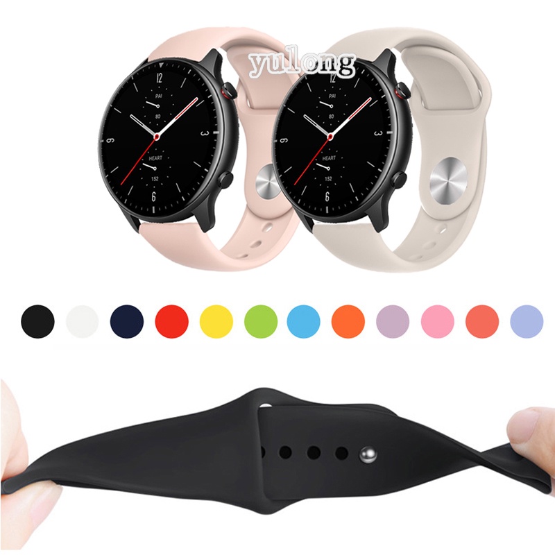 Mm Mm Soft Silicone Watch Band Strap For Huami Amazfit Gtr Mini