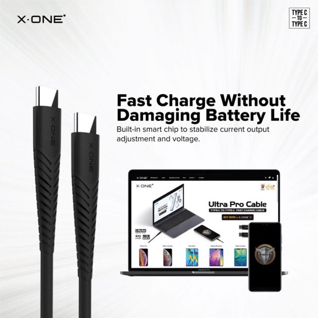 X One Ultra Pro W Cable Pd Support Qc Type C To Type C