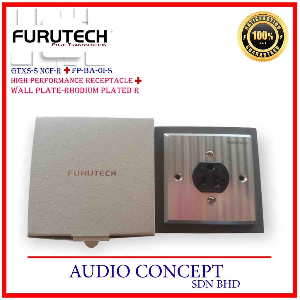 Furutech GTX S NCF R FP BA OI S High Performance Receptacle Wall