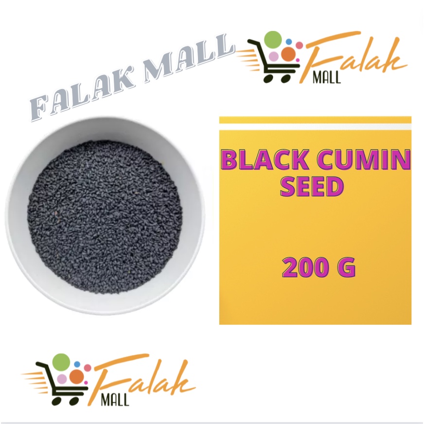 Organic Black Cumin Seed Kalojira Nigella Sativa Gm Shopee