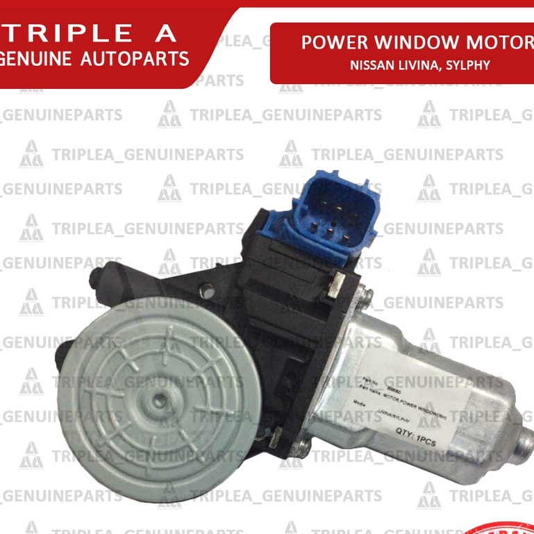 Power Window Motor Nissan Livina Sylphy Nv Left Hand Pin Right