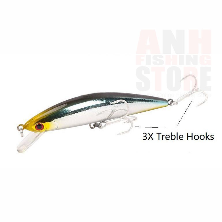 ANH Super Heavy Sinking Minnow 40g Fishing Lures For Tenggiri Shopee