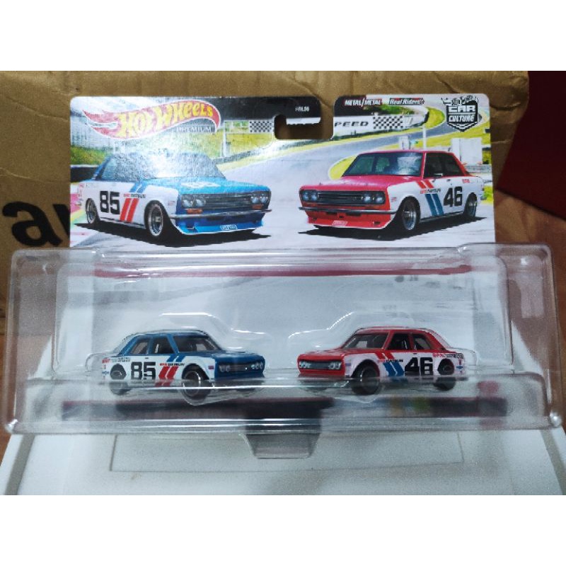 Hot Wheels 71 BRE Datsun 510 Twin Pack Bad Card Shopee Malaysia