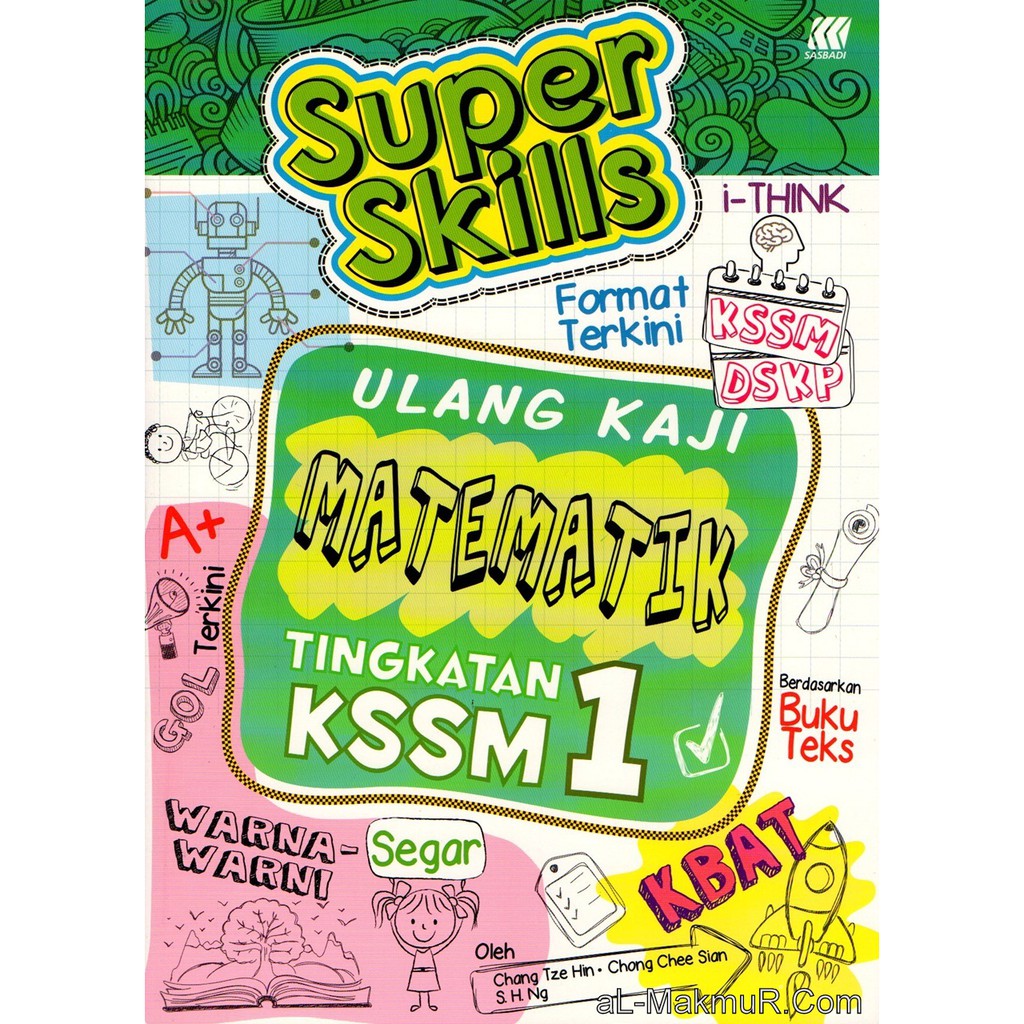 Myb Buku Rujukan Nota Super Skills Ulang Kaji Tingkatan Matematik