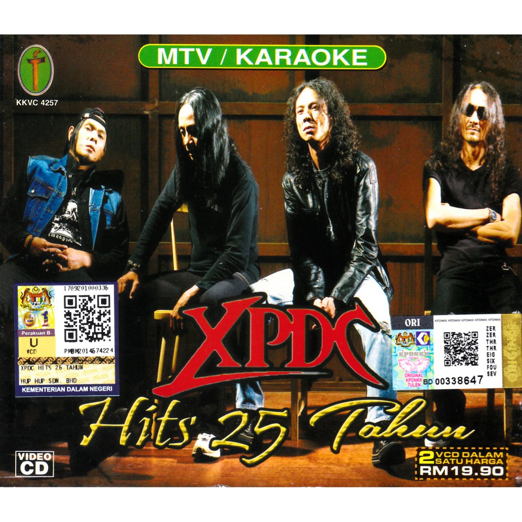 XPDC HITS 25 TAHUN 2 X VCD MALAY KARAOKE MTV Shopee Malaysia