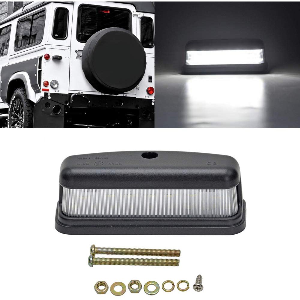 READY STOCK LED Rear License Plate Light Lamp For Land Rover Defender