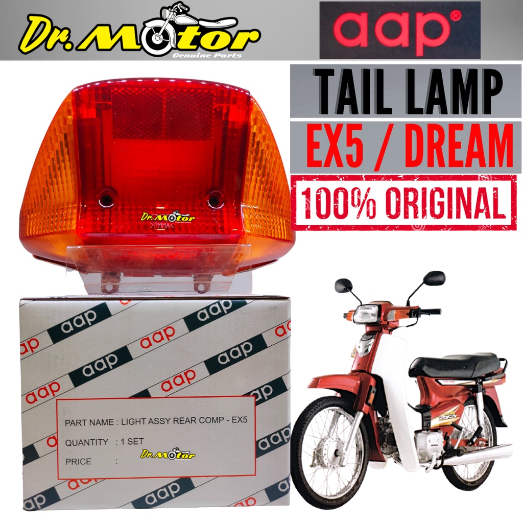 100 ORIGINAL AAP EX5 Dream HONDA Head Lamp Lampu Depan HeadLamp