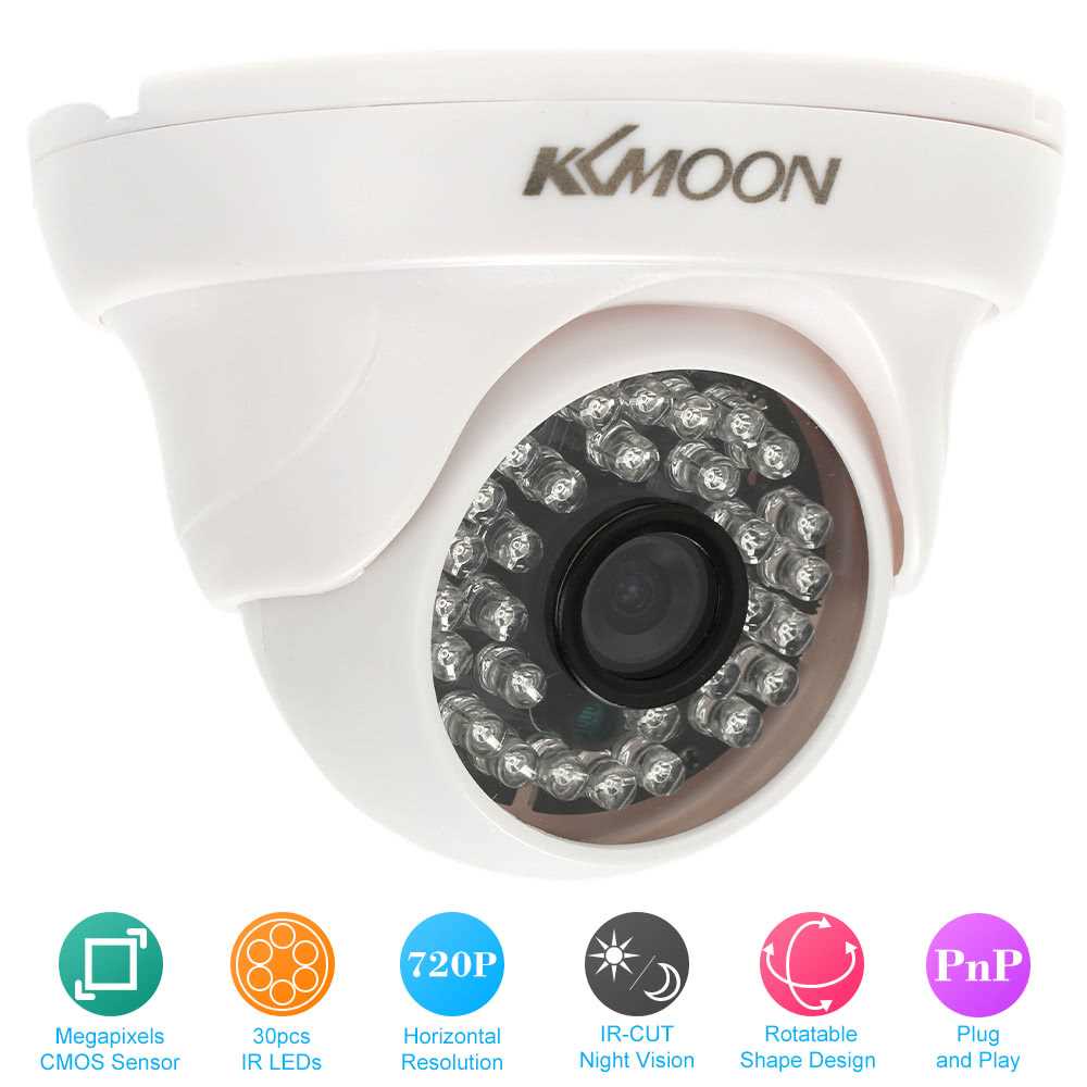 Kkmoon Hd P Security Cctv Camera Ir Cut Night Vision Home