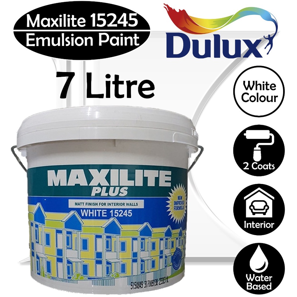 Dulux Maxilite Plus L Emulsion Paint Interior Wall Cat Kapur