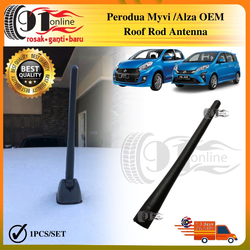 Perodua Myvi Lagi Best Icon 2012 2017 Alza 2011 2015 OEM Roof Rod