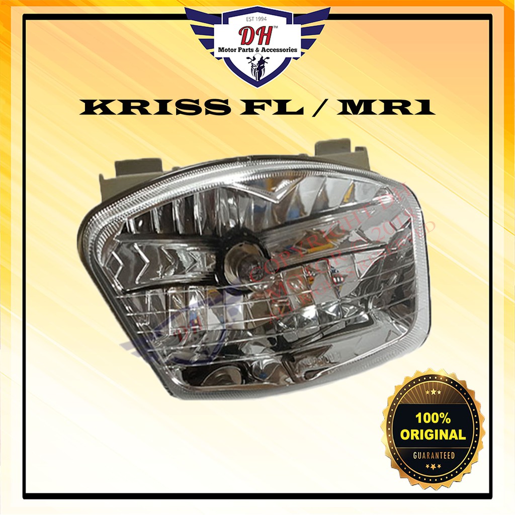 KRISS FL MR1 ORIGINAL HEAD LAMP MODENAS Shopee Malaysia