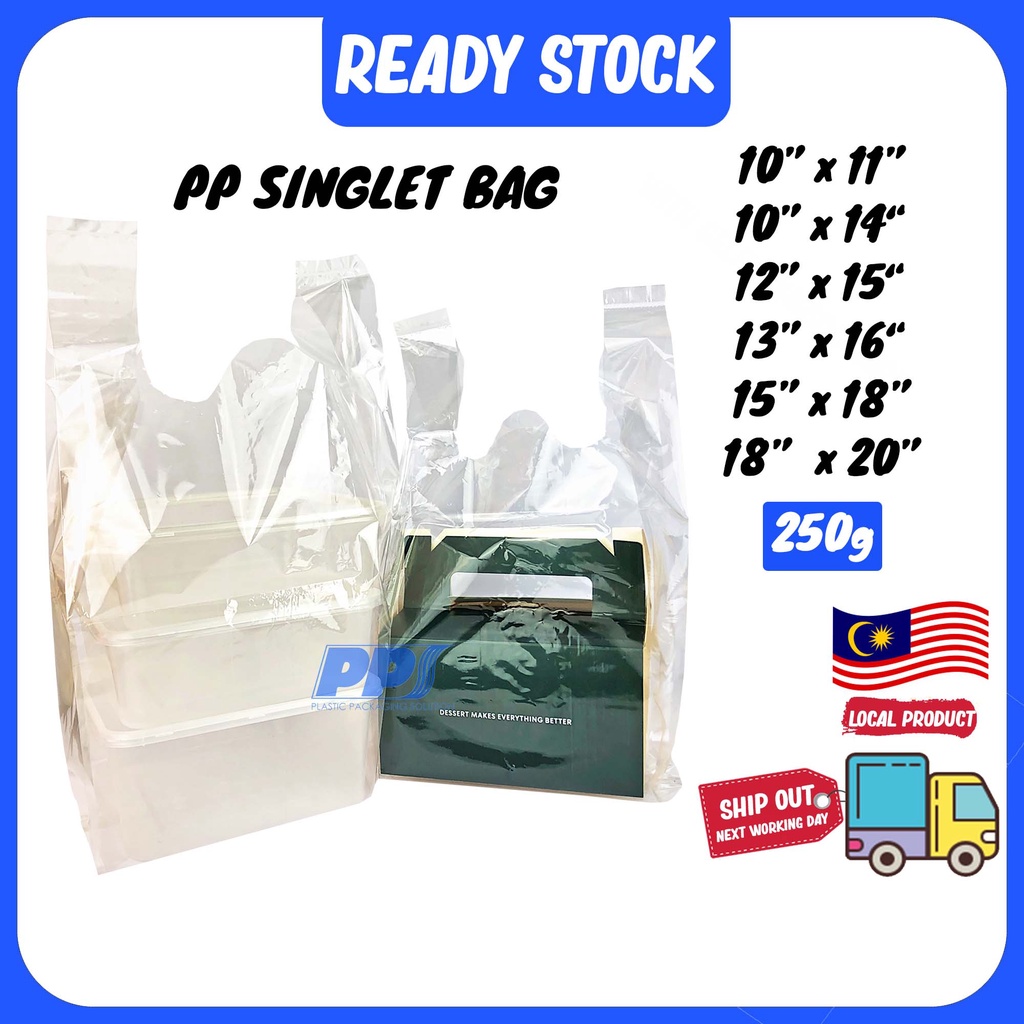 Gram Plastic Bag Pp Clear Transparent Singlet Plastic Bag Plastik