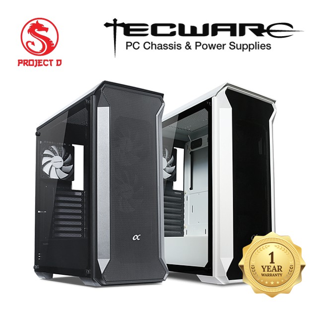 Tecware Alpha M Tg Matx Gaming Chassis Shopee Malaysia