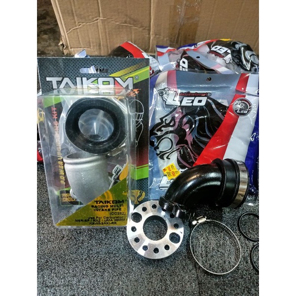 TAIKOM LEO API RACING TENGKOK TENGKOK INTAKE PIPE UNIVERSAL 28MM