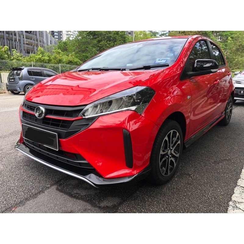 Perodua Myvi Oem Bodykit Body Kit Front Side Skirt