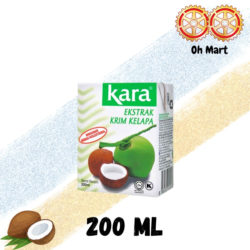 Kara Ekstrak Krim Kelapa Coconut Cream Extract Ml L Shopee