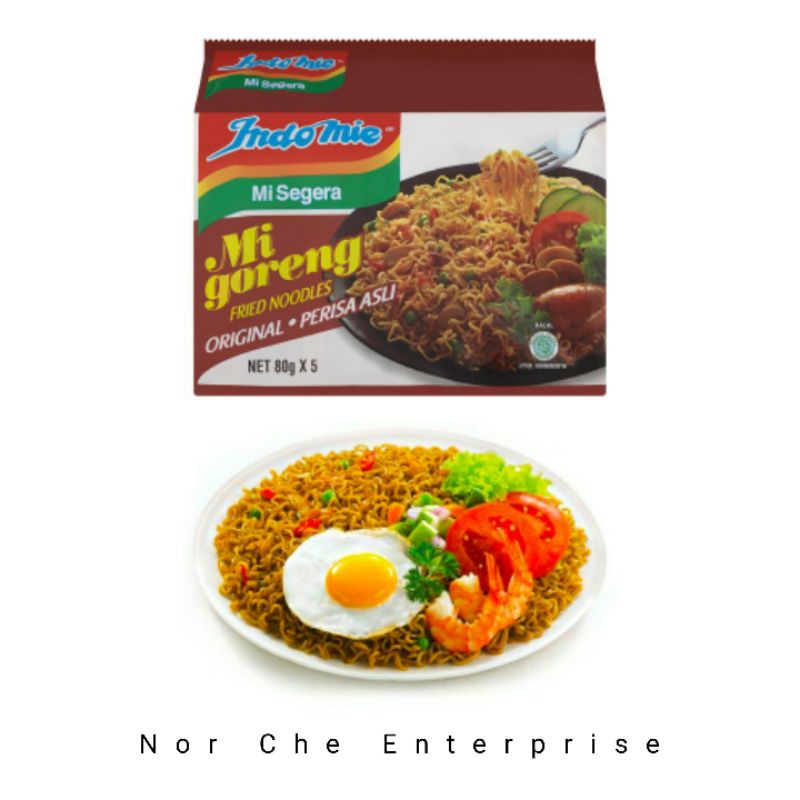 5x85g Indomie Mi Goreng Asli Indomie Fried Instant Noodles Shopee