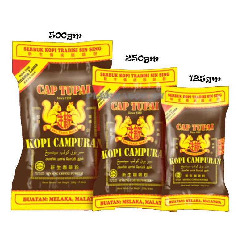 Sin Sing Coffee Cap Tupai Kopi Campuran Shopee Malaysia