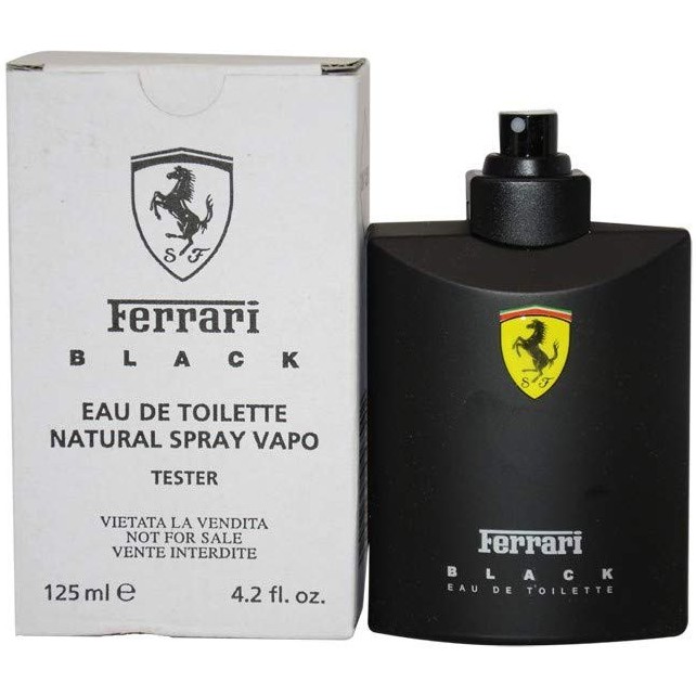 Ferrari Black Eau De Toilette 125ML Tester Original Perfume Men