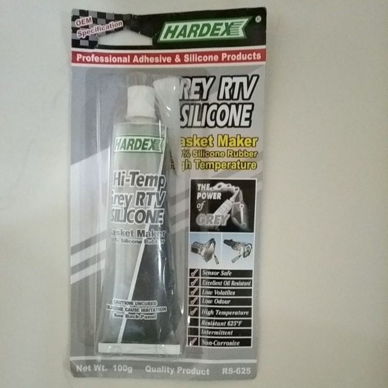 Hardex Hi Temp Grey Rtv Silicone Gasket Maker Shopee Malaysia