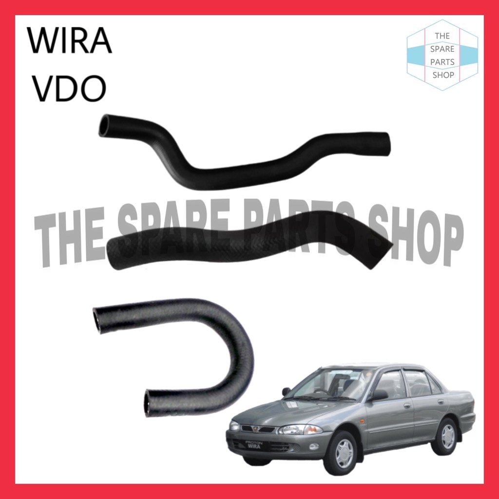 Proton Wira Vdo Water By Pass Radiator Hose Set Shopee Malaysia