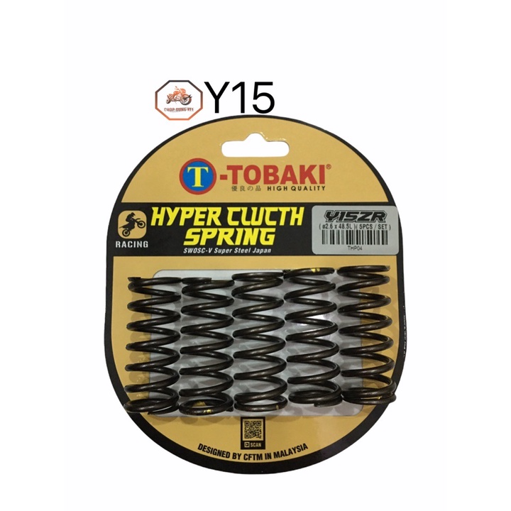 HYPER CLUTCH SPRING RACING TOBAKI 5 SPRING FOR EX5 DREAM RS 150 SRL