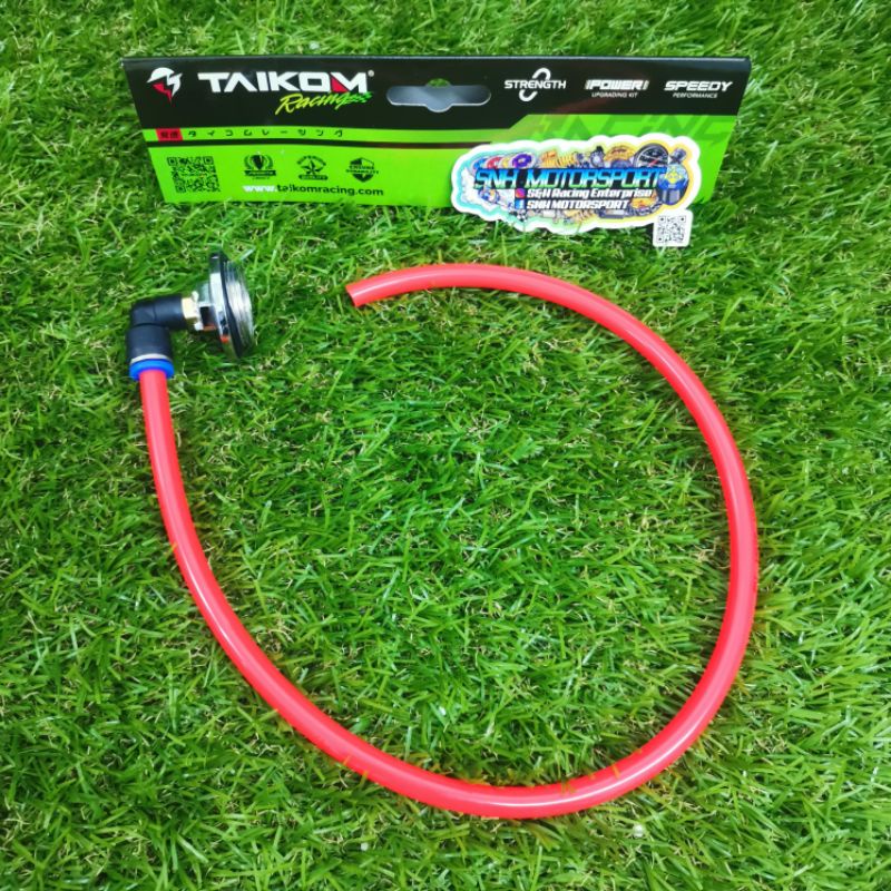 READY STOCK TAIKOM RACING VALVE CAP WITH HOSE BYPASS EX5 DREAM