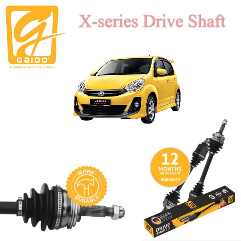 Gaido X Series Drive Shaft Premium Perodua Myvi Lagi Best Shopee