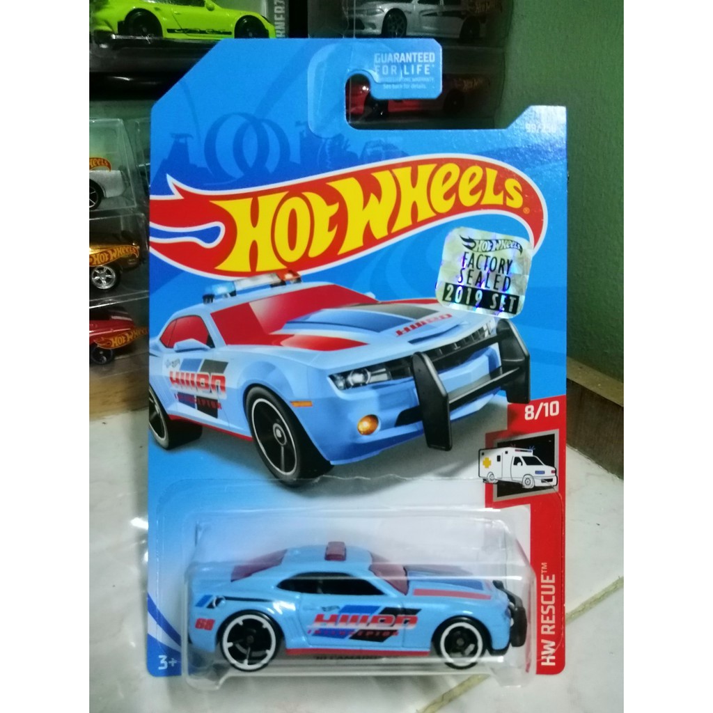 Hot Wheels 2019 Factory Sealed 99 250 HW Rescue 10 Camaro SS Shopee