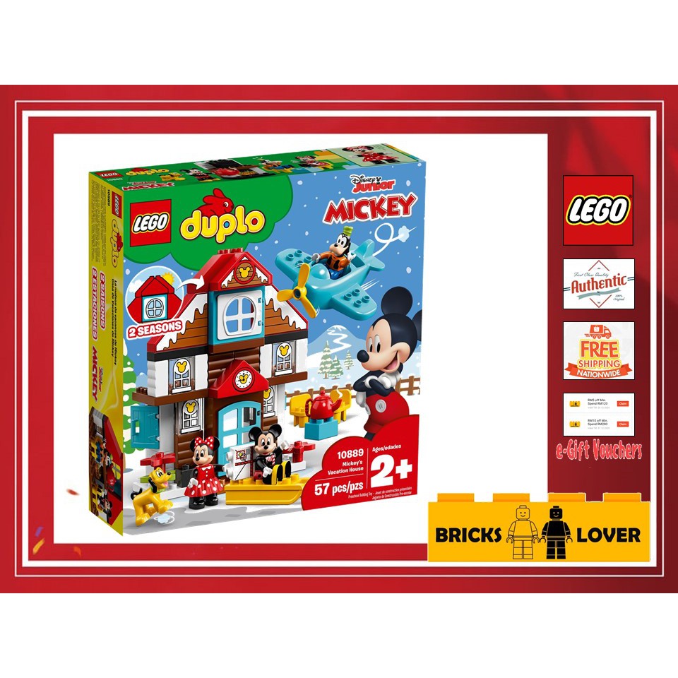 Lego Duplo Disney Bricks Lover Mickey S Vacation House