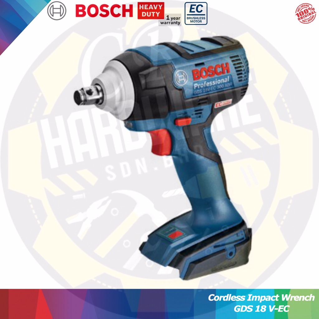 Bosch Gds V Ec Abr Solo Battery Impact Wrench Brushless